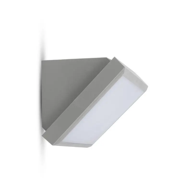 Oprawa ścienna V-TAC 20W LED ukośna szara IP65 VT-8055 3000K 2050lm - Oferta