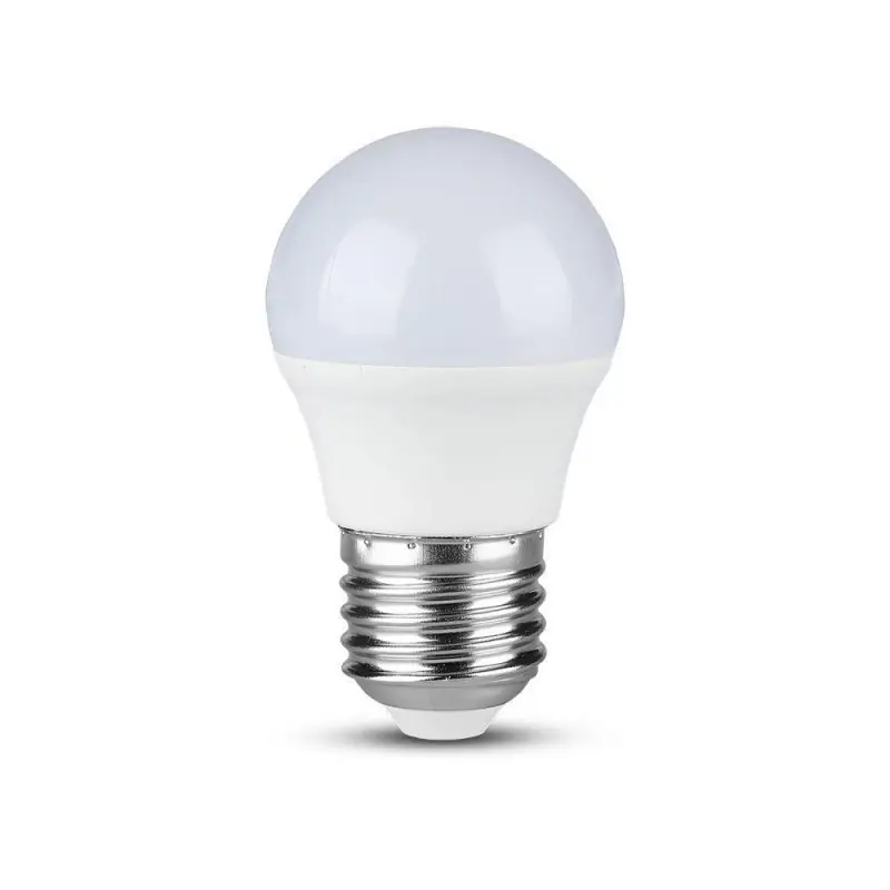 Żarówka LED V-TAC 6.5W E27 kulka G45 VT-290-N 4000K 600lm | Oszczędź więcej