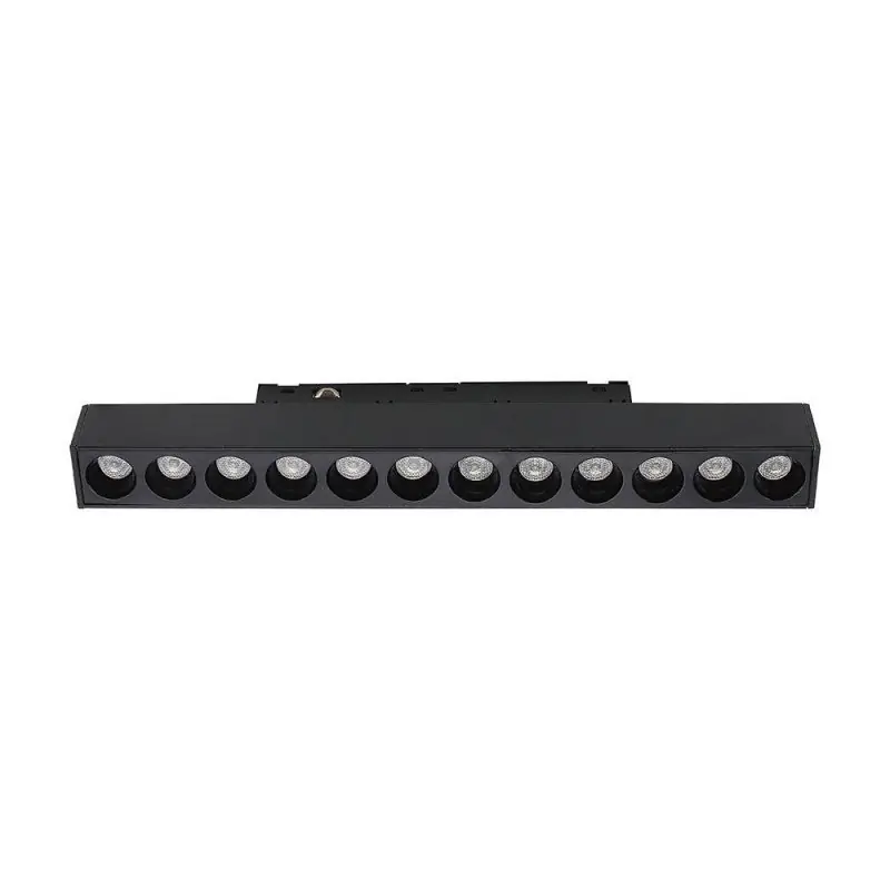 Kup online - Oprawa szynoprzewód 48V V-TAC 10W 48V 36st LED czarna 22cm VT-41021 3000K 860lm 3 lata gwarancji