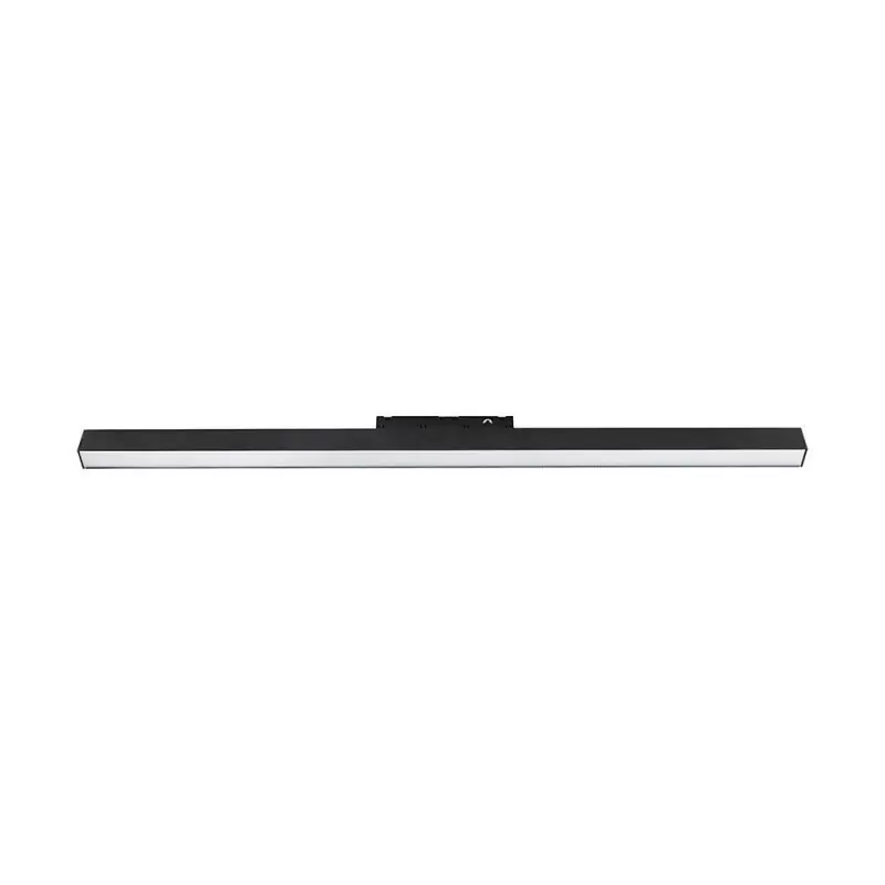 Oprawa szynoprzewód 48V V-TAC 20W 48V 120st LED czarna 60cm VT-41027 6400K 2230lm 3 lata gwarancji - Jakość premium