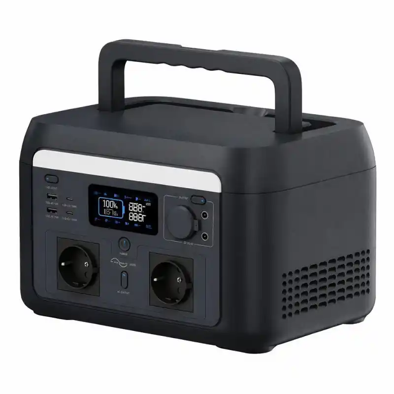 Przenośny magazyn energii, stacja zasilania, powerbank V-TAC 600W 512Wh LiFePO4 UPS WiFi SR0KW6L-SG1-EU - Nie przegap okazji