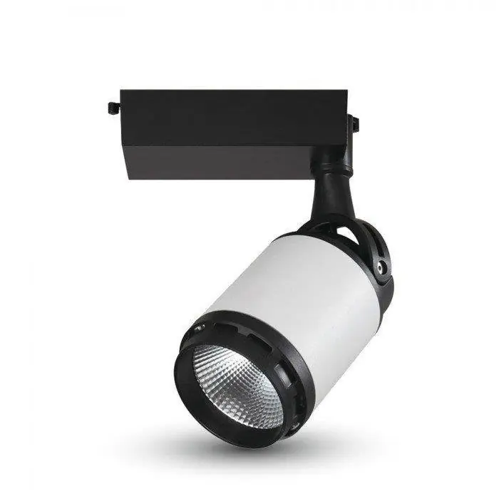 Do wyczerpania zapasów | Oprawa LED V-TAC szynoprzewód 3F 25W 24st czarny biały VT-4528 6400K 2100lm