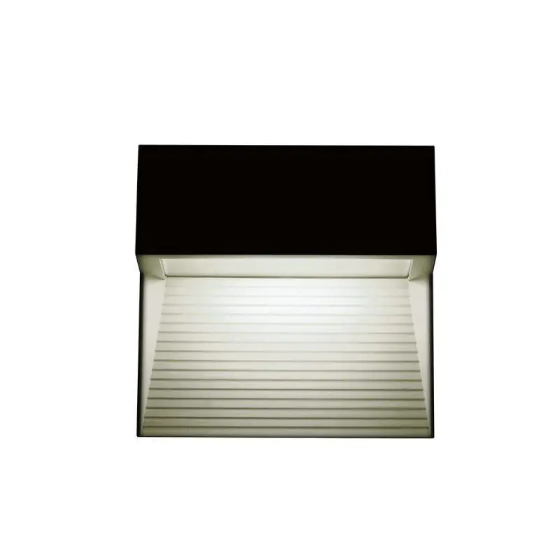 Oprawa ścienna elewacyjna 3W LED V-TAC czarny kwadrat 230V IP65 VT-1172-B 4000K 210lm | Ostatnie dni promocji