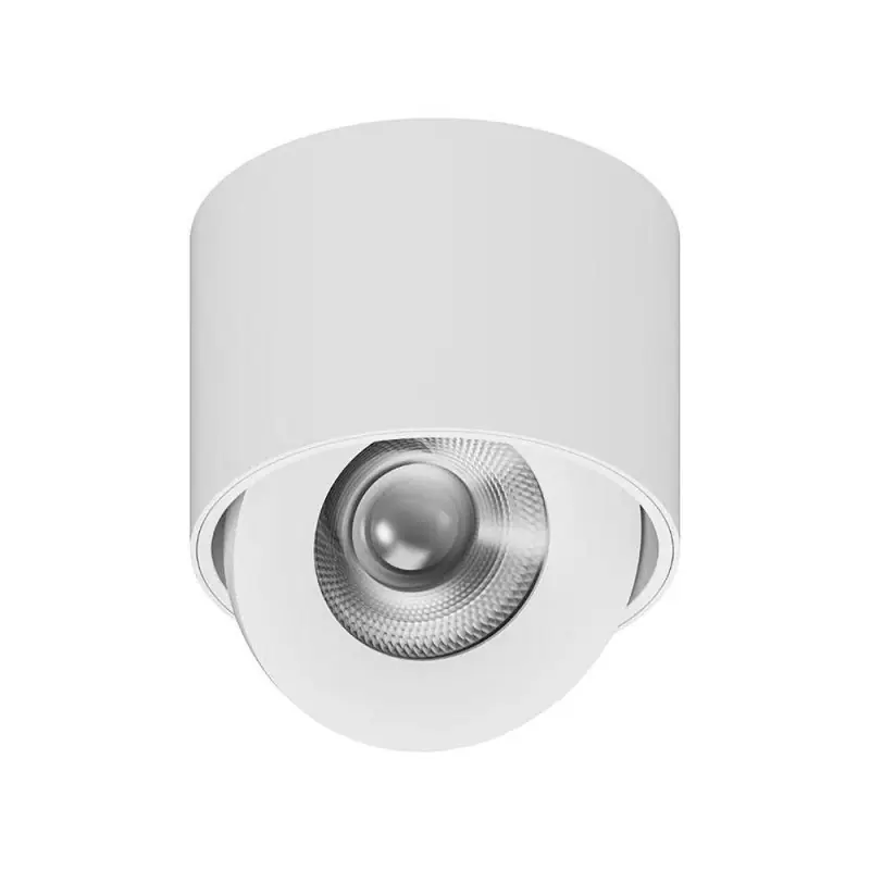 Oprawa V-TAC LED CREE uchylny downlight natynkowy 12W CRI90+ CCT IP44 biała VT-110012CCT 3000K-4000K-6500K 800lm 6 lat gwarancji | Cena po obniżce