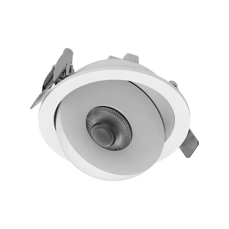 Oprawa V-TAC LED CREE uchylny downlight wpuszczany 12W CRI90+ CCT IP44 biała VT-110011CCT 3000K-4000K-6500K 800lm 6 lat gwarancj | Oferta specjalna