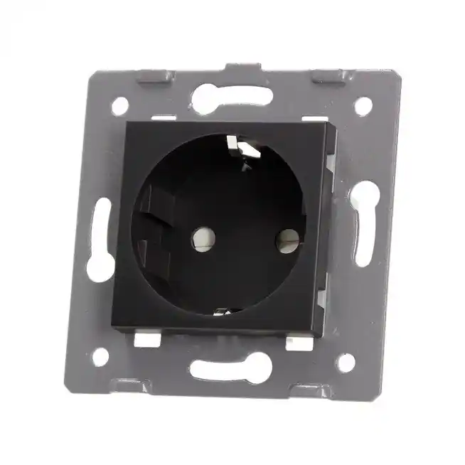 Moduł gniazda elektrycznego 16A LIVOLO - czarny WG-71EU-S-62 - Nowość w ofercie
