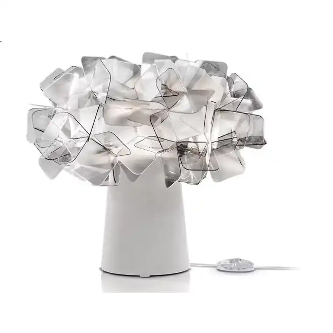 Cena specjalna | Lampa stołowa CLIZIA TABLE FUMÉ SLAMP