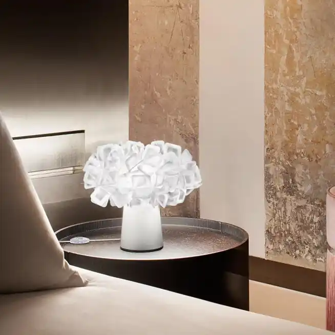 Lampa stołowa CLIZIA TABLE WHITE SLAMP | Zamów dziś