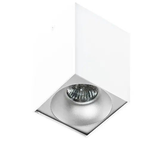 Plafon Hugo biały / aluminium Azzardo - Najlepsza cena