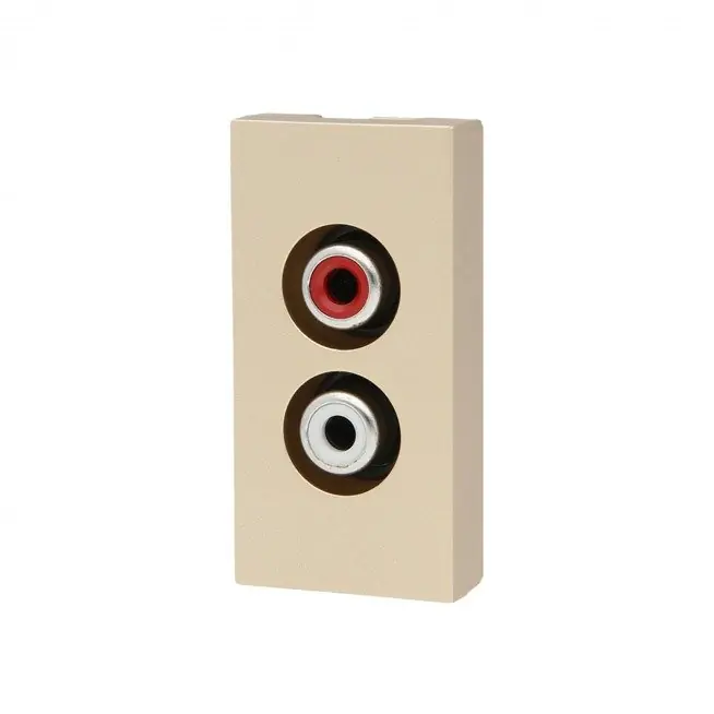 Moduł audio stereo LIVOLO - złoty WAUDIO-1-63 - Dodatkowy rabat