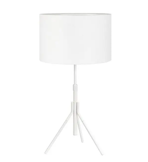 Bezpieczne zakupy | Lampka stołowa Sling biała 107303