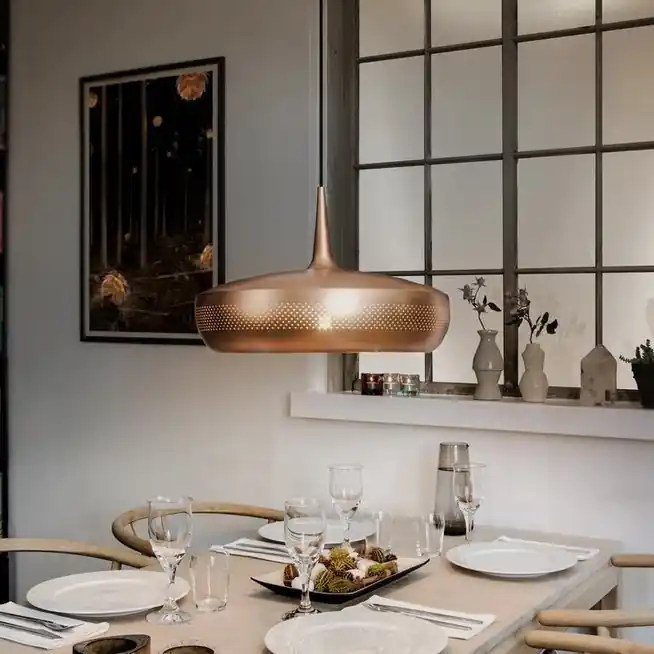 Klosz CLAVA DINE miedziany UMAGE - Oszczędź