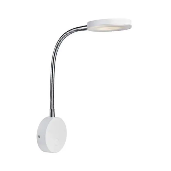 Kinkiet Flex 1L LED biała z klipsem Markslojd - po 04-04-2022 | Kupuj bezpiecznie