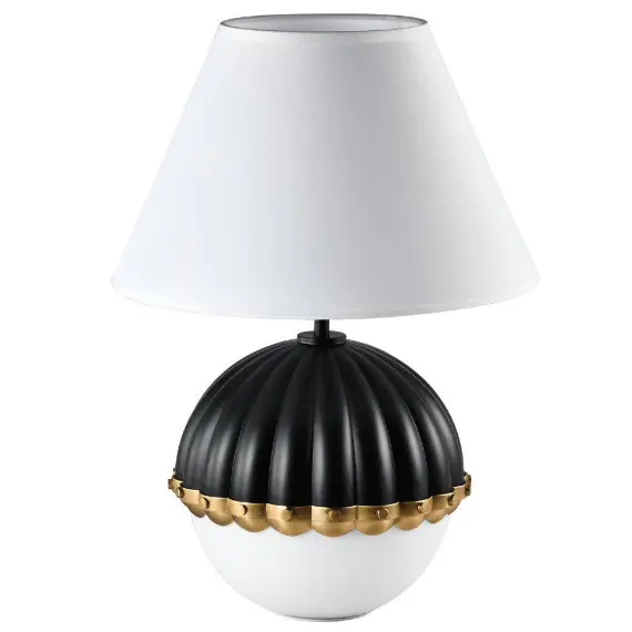 Obniżka - Lampka stołowa / nocna PRALINES T01275BK Cosmo Light