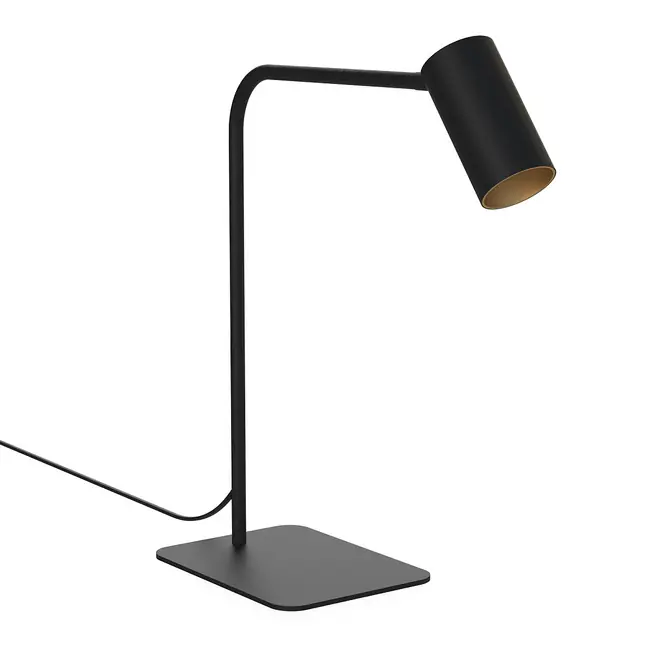 Lampka biurkowa Mono czarna/złota Nowodvorski - Oferta specjalna