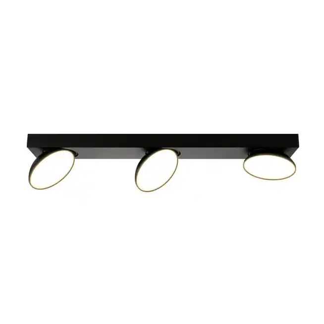 Ekspresowa wysyłka - Reflektory Castelio 3 czarny Italux