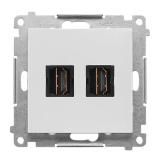 Nowy produkt - Gniazdo HDMI podwójne Simon 55