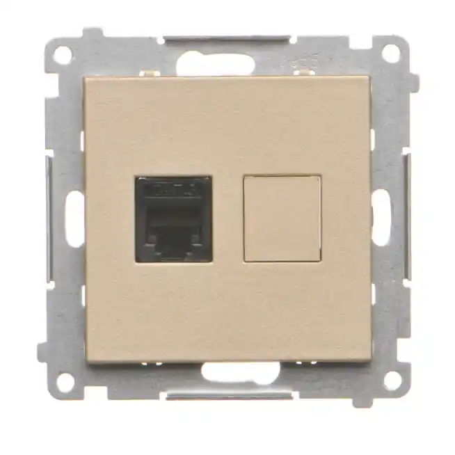 Oferta limitowana - Gniazdo telefoniczne pojedyncze RJ12 Simon 55