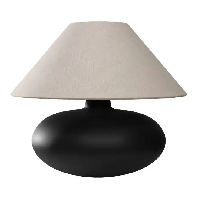 Ekspresowa dostawa - Lampa stołowa SAWA Natur len Kaspa
