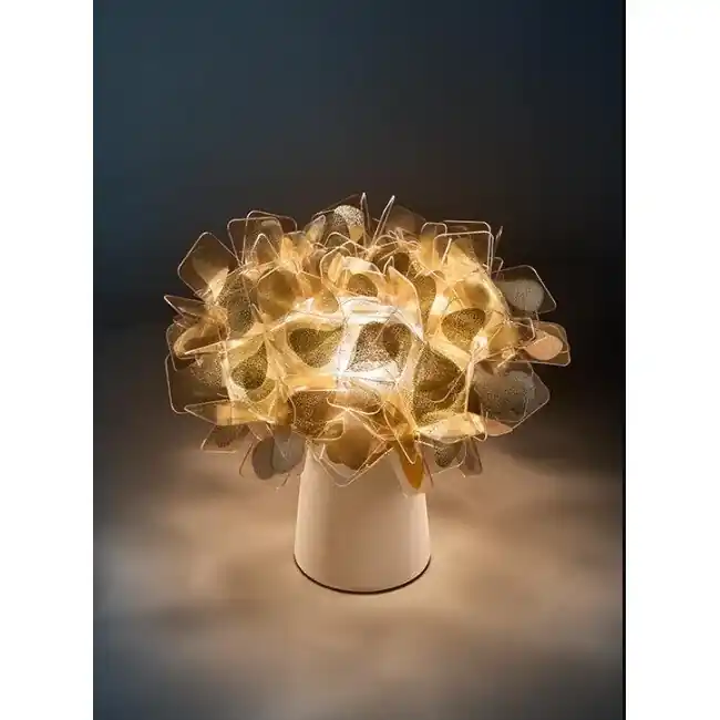 Lampa stołowa CLIZIA MAMA GOLD LED BATERY SLAMP | Tylko kilka sztuk
