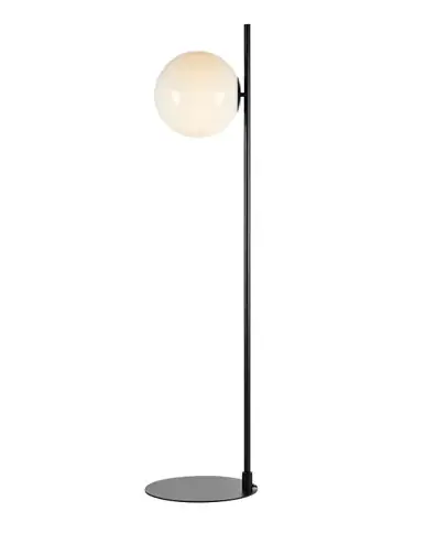 Lampa stojąca DIONE Floor 1L Black/White - Premium