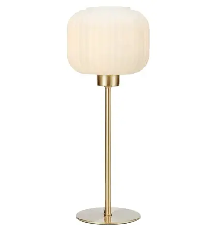 Lampa stojąca SOBER Small 1L Brushed Brass/White - Wybór klientów