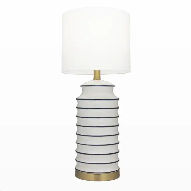 Lampa stołowa COASTAL T01026BR-WH | Okazja dnia