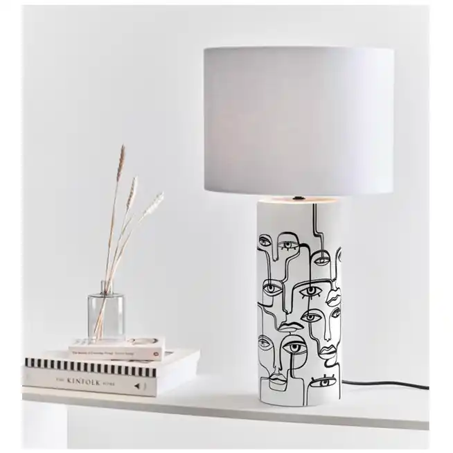 Ceramiczna lampa Family stołowa 108246 - Ostatnie dni promocji
