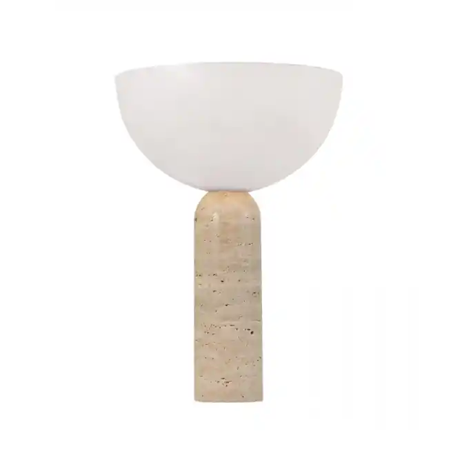 Zapasy na wyczerpaniu - LAMPA STOŁOWA 1xE27 MAX 40W KAMIEŃ NATURALNY 25427