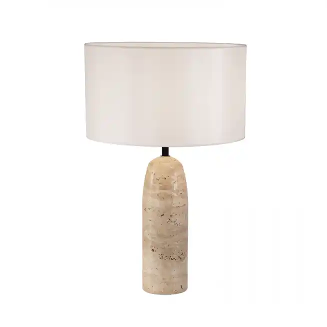 LAMPA STOŁOWA 1XE27 MAX 40W NATURALNY KAMIEŃ 25428 - Sprawdzony produkt