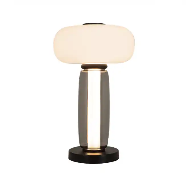 Supercena - LAMPA STOŁOWA LED 23W 3000K METAL - SZKŁO 23085