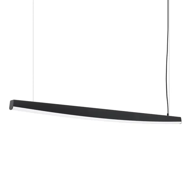 Lampa wisząca JORUN 150 czarna LED 3000K Thoro Lighting | Wyprzedaż