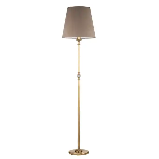 Już w sprzedaży | Lampa stojąca San Marino Abażur SAN-LS-1(P/A)CR Kutek