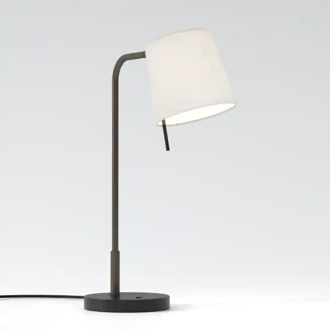 Kup dziś | Lampa stołowa brąz Mitsu Table z białym abażurem Cone 173 Shade Astro Lighting