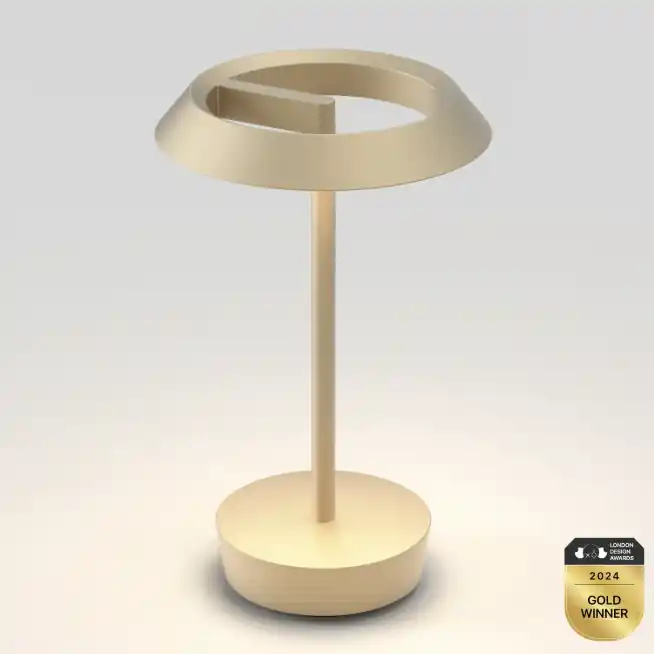 Przenośna lampa stołowa Halo Portable jasny brąz Astro Lighting - Hit sprzedaży