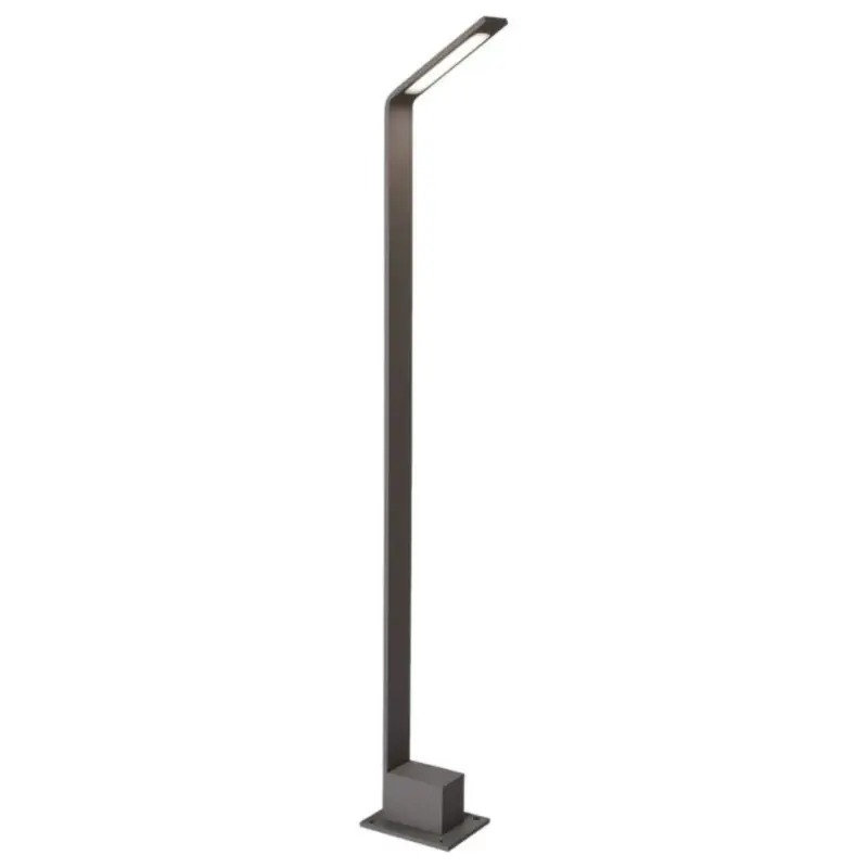 Skorzystaj z oferty - AGAPE 80 słupek ogrodowy AZzardo, ciemnoszary, LED, IP54, 2900K