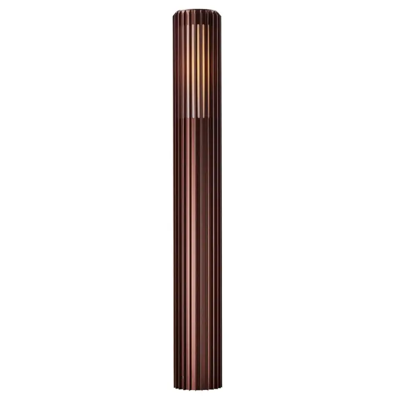 ALUDRA 95 słupek ogrodowy NORDLUX, 95cm, E27, brąz metalik, IP44, max 15W | Hit cenowy
