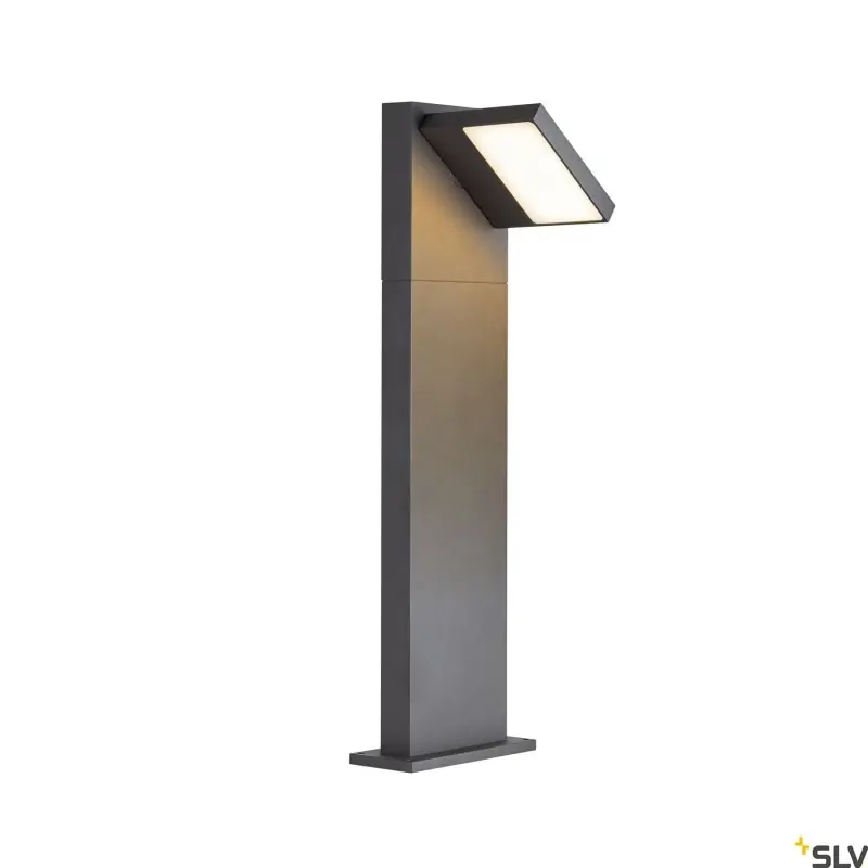 ABRIDOR POLE 60 lampa stojąca zewnętrzna SLV, 60cm, antracyt, LED, IP55, przełącznik barw CCT - Oszczędź więcej