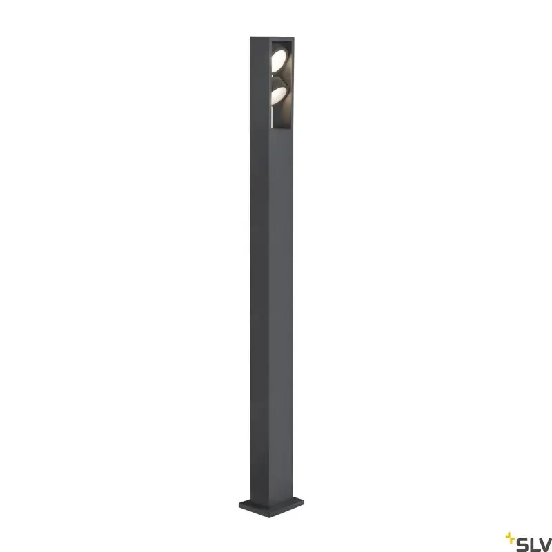 ESKINA FRAME 175 DOUBLE lampa podłogowa ogrodowa SLV, LED, antracytowy, 27 W, przełącznik CCT, 3000/4000 K, 95° - Bezpośrednio z fabryki