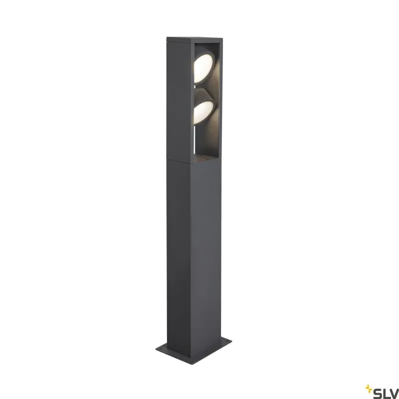 ESKINA FRAME 75 DOUBLE lampa podłogowa ogrodowa SLV, LED, antracytowy, przełącznik CCT, 3000/4000 K | Tylko dziś