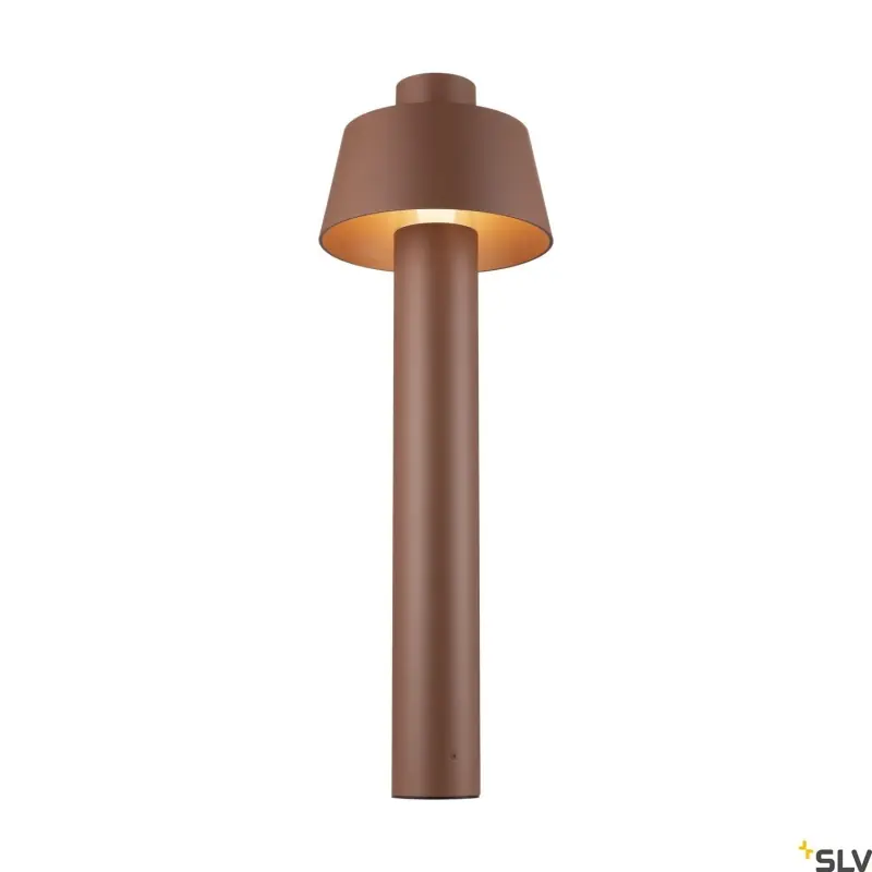 Do wyczerpania zapasów | PHOTONI 75 lampa podłogowa ogrodowa SLV, IP65, rdzawy, E27, 13W