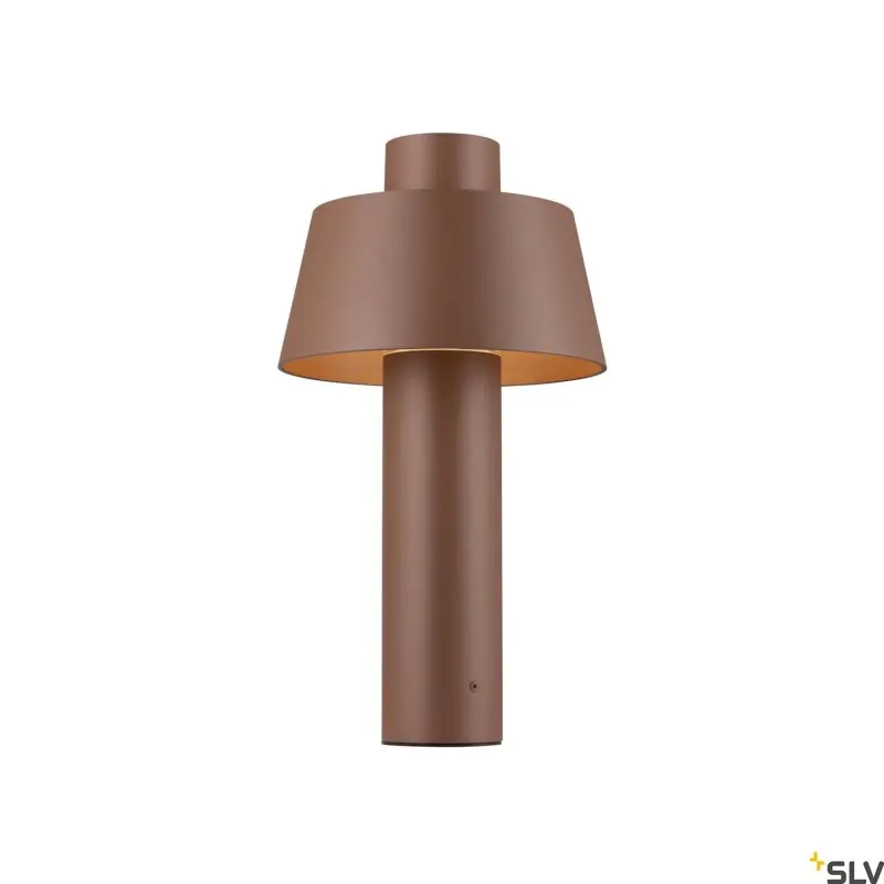 PHOTONI 45 lampa podłogowa ogrodowa SLV, IP65, rdzawy, E27, 13W | Cena po obniżce