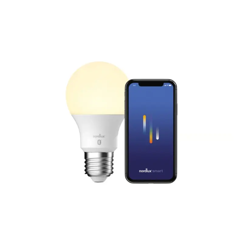 SMART E27 A60 inteligentne źródło światła NORDLUX, białe, 2700K, 806lm | Cena specjalna