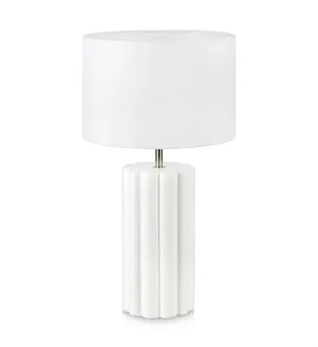 Darmowy zwrot - Lampa stołowa COLUMN White 108220 Markslojd