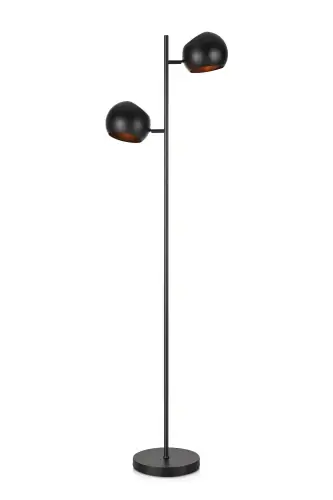 EDGAR Podłogowa 2L Czarny 107741 Markslojd - Wielka wyprzedaż